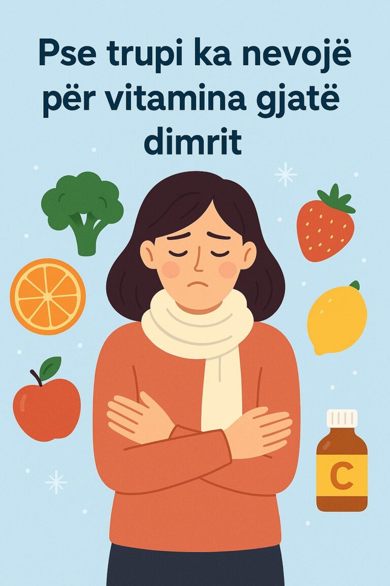 Pse trupi ka nevojë për vitamina gjatë dimrit